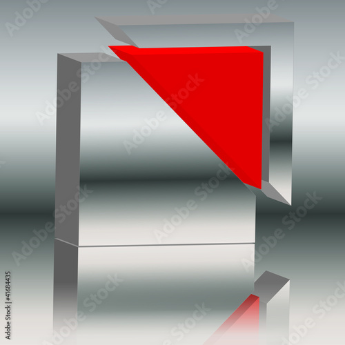 Logo Aufbau rot