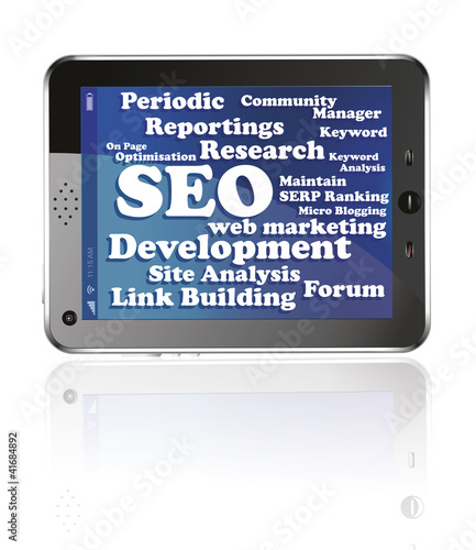 SEO et tablette tactile