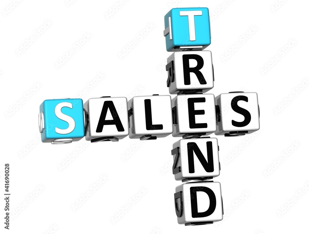 3D Sales Trend Crossword