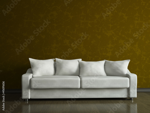 White sofa