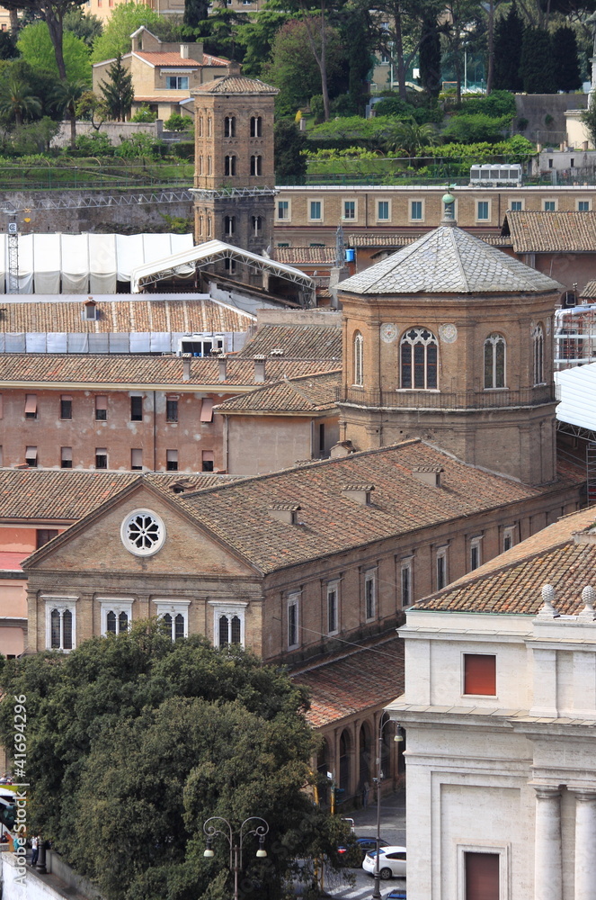 Obraz premium Saint Spirit in Saxia church in Rome, Italy