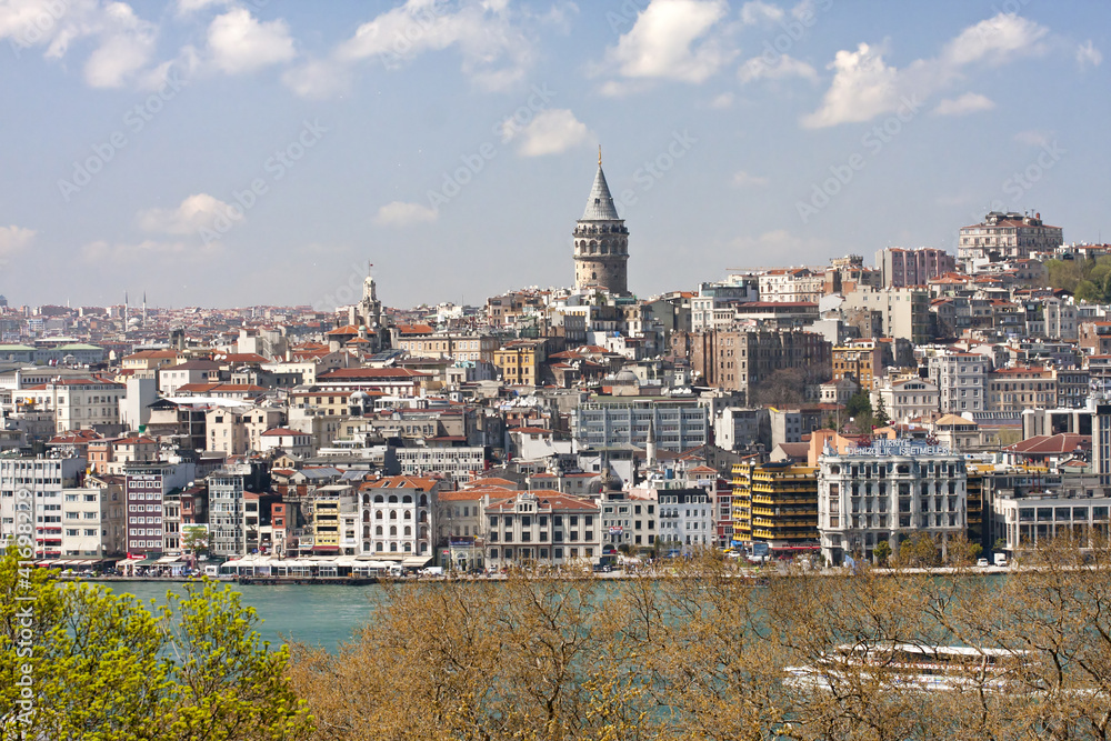 Galata tower(Galata Kulesi), Istanbul,Turkey Galata tower(Galata Kulesi), Istanbul,Turkey