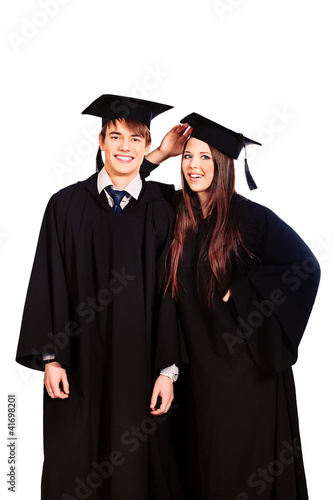 two graduates