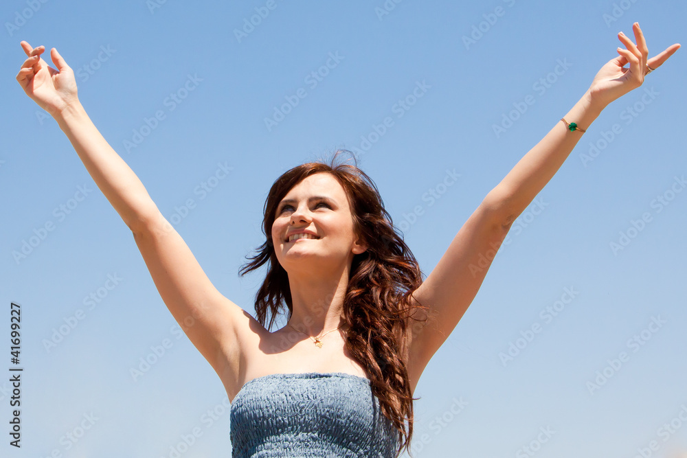 portrait of a beautiful young and very happy girl portrait of a beautiful young and very happy girl