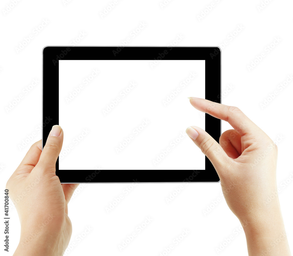 hands are pointing on touch screen ,touch- tablet hands are pointing on touch screen ,touch- tablet