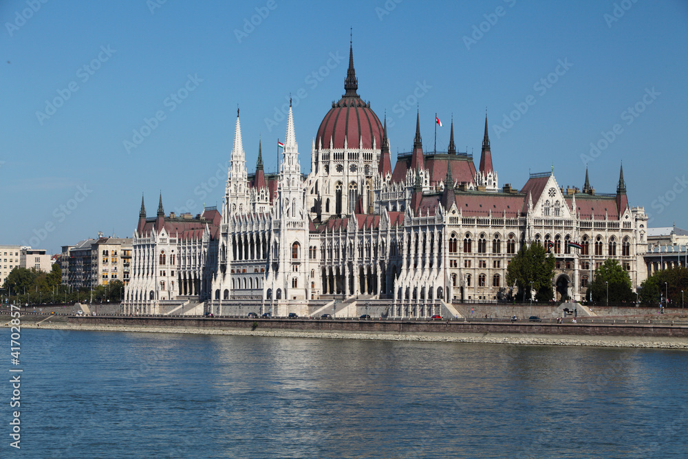Hungarian parliament in Budapest Hungarian parliament in Budapest