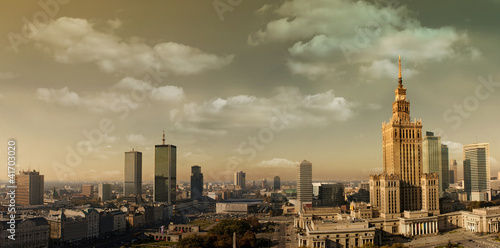 Warsaw panorama #41703020