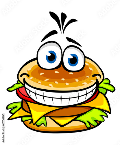 Appetizing hamburger