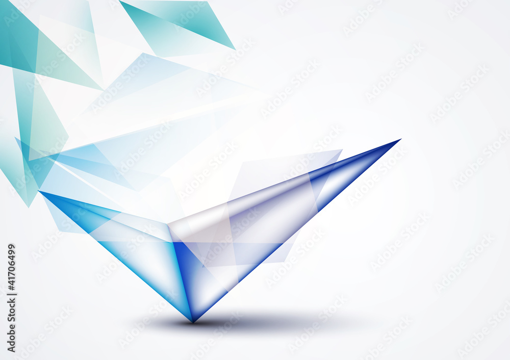 abstract background with volume figures abstract background with volume figures