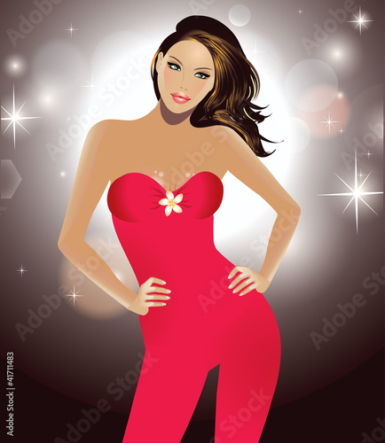 Beautiful Fashion Model