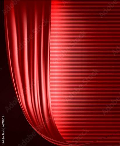 Red business elegant abstract background
