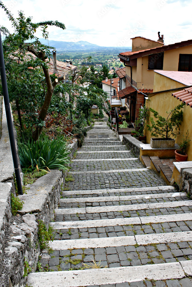 Scorcio del Borgo Palestrinese