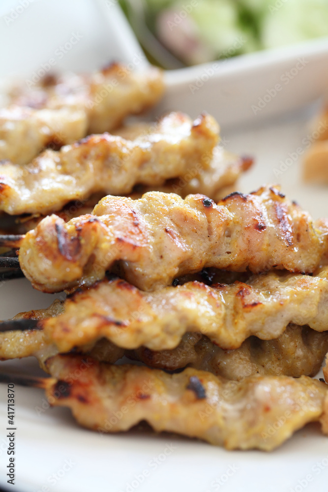 Pork Satay Pork Satay