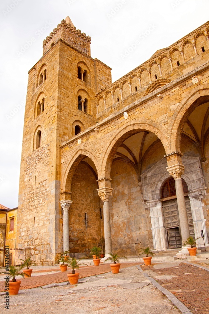 Italy Sicily Cefalú cathedral Duomo