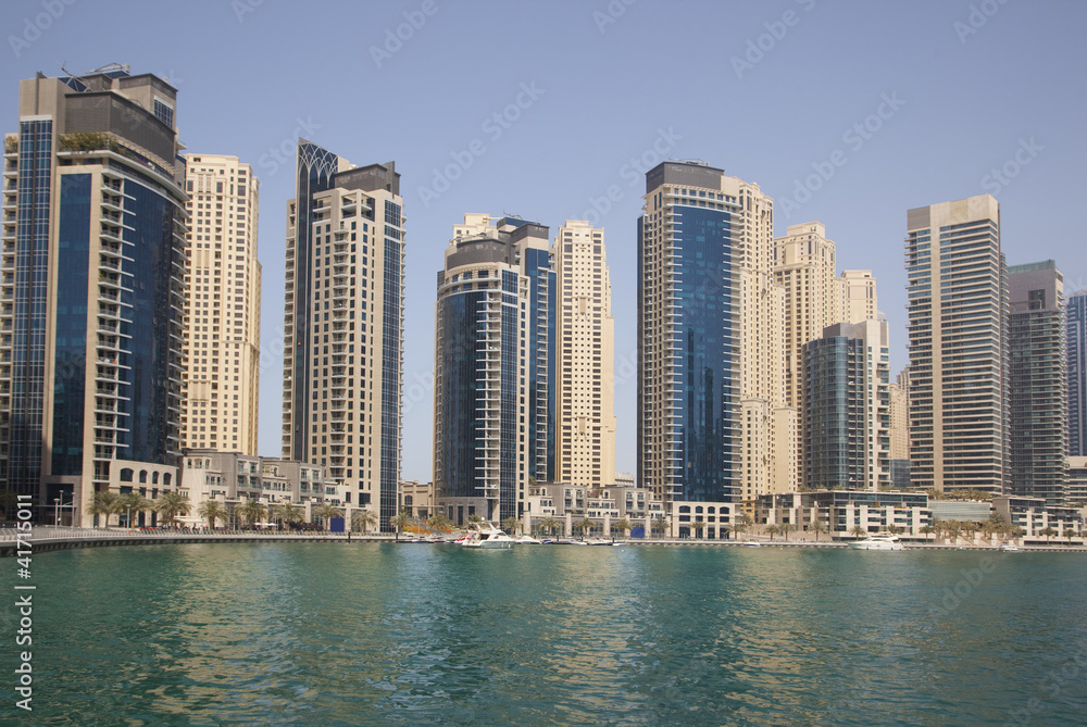 Dubai Marina cityscape