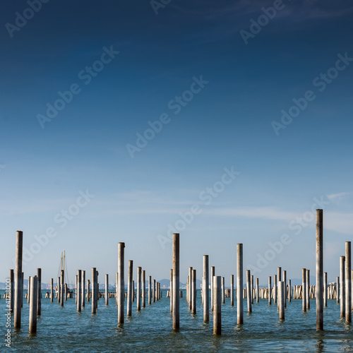 Column in the sea © nuttakit