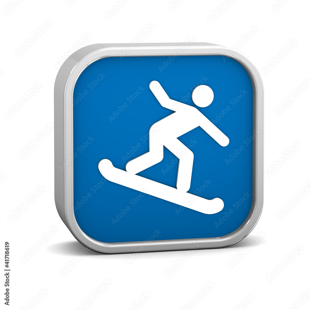 Snowboarder sign Snowboarder sign