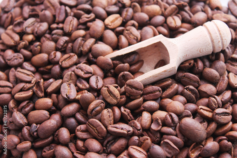 Obraz premium Kaffeebohnen