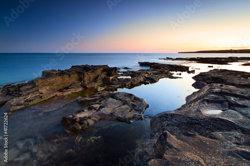 Atlantic ocean scenery at amazing sunset, Ireland © Patryk Kosmider