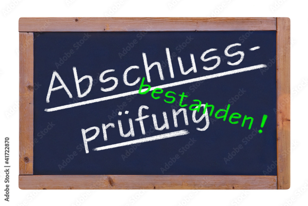 Obraz premium Abschlussprüfung #120521-002