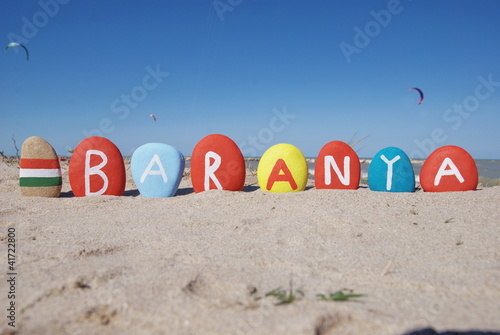 Wallpaper Mural Baranya, region of  Hungary on colourful stones Torontodigital.ca