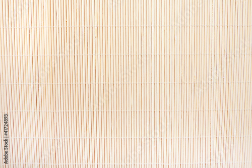 background of beige bamboo mat