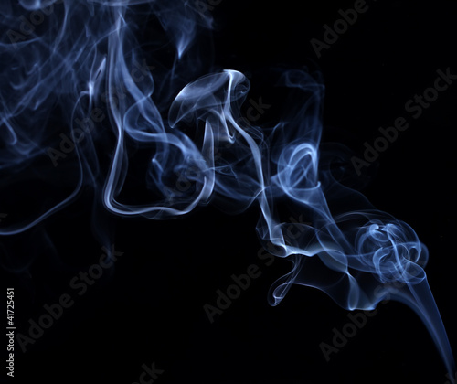 Abstract background made with real smoke