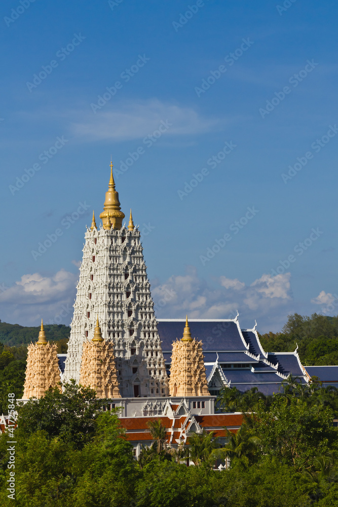 Obraz premium Bodh Gaya pagoda in Chonburi
