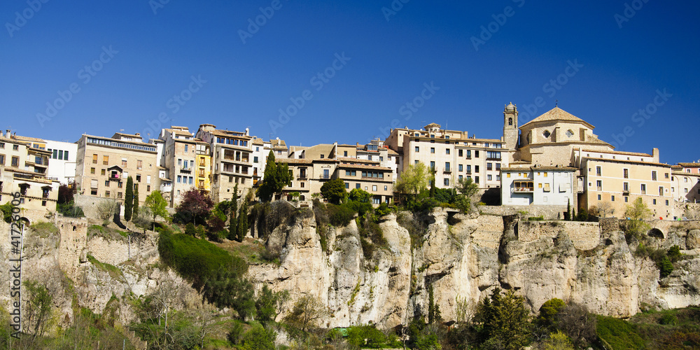 Cuenca, Spain. Panoramic view