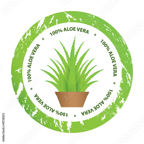special aloe vera stickers for your business