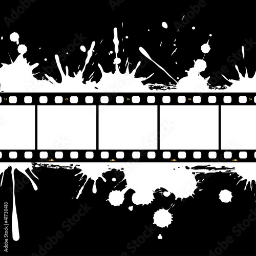 Filmstrip background frame