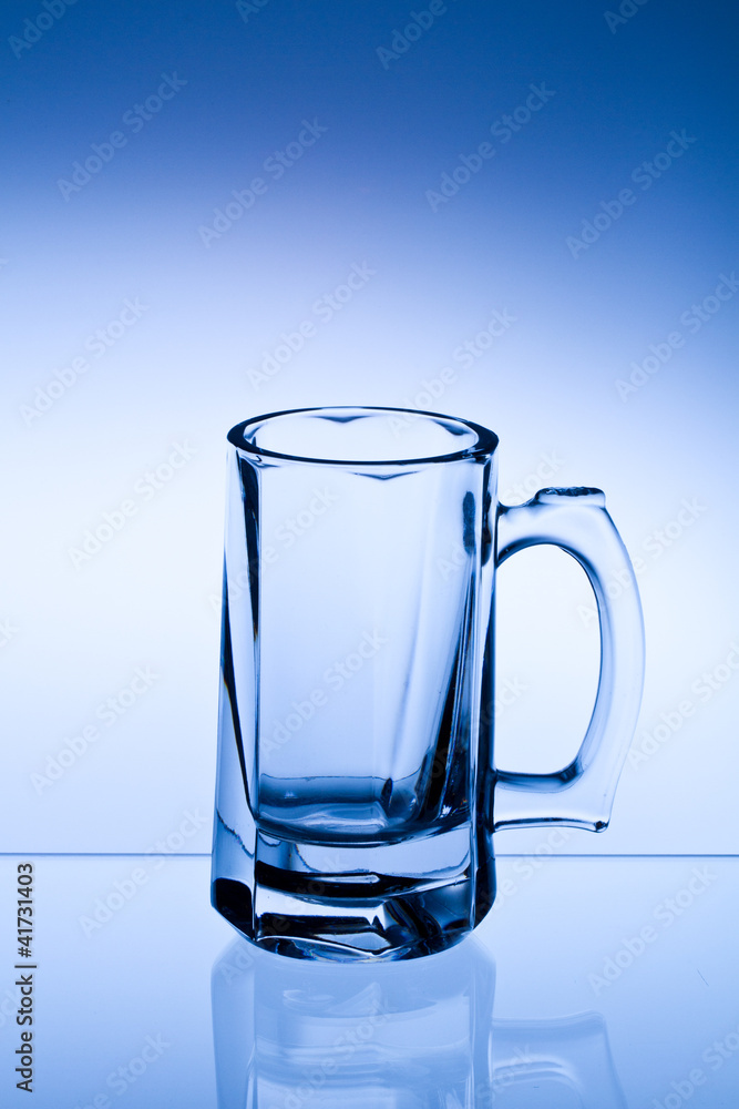 Empty beer glass Empty beer glass