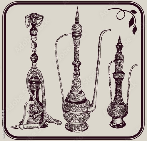 hookah and jugs