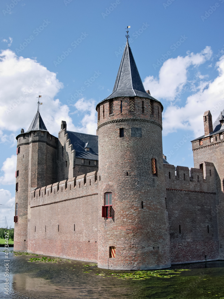 Castle Muiderslot in Netherlands