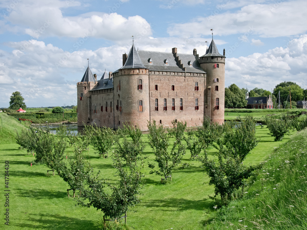 Castle Muiderslot in Netherlands