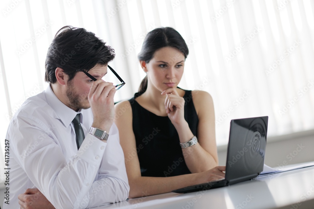 business people in a meeting at office business people in a meeting at office