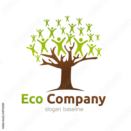 écologie, association, logo d'entreprise