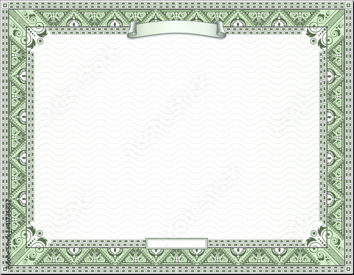 Detailed certificate