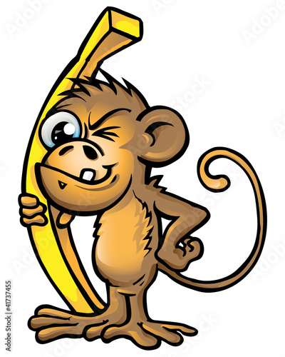 monkey funny cartoon