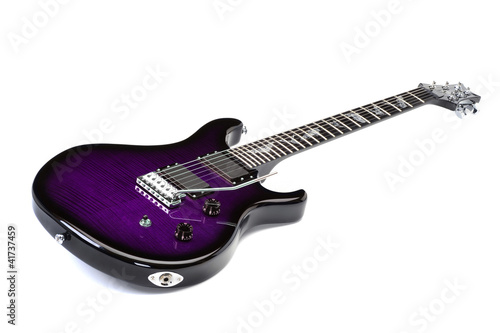 Fotografie E-Gitarre Purpleburstburst