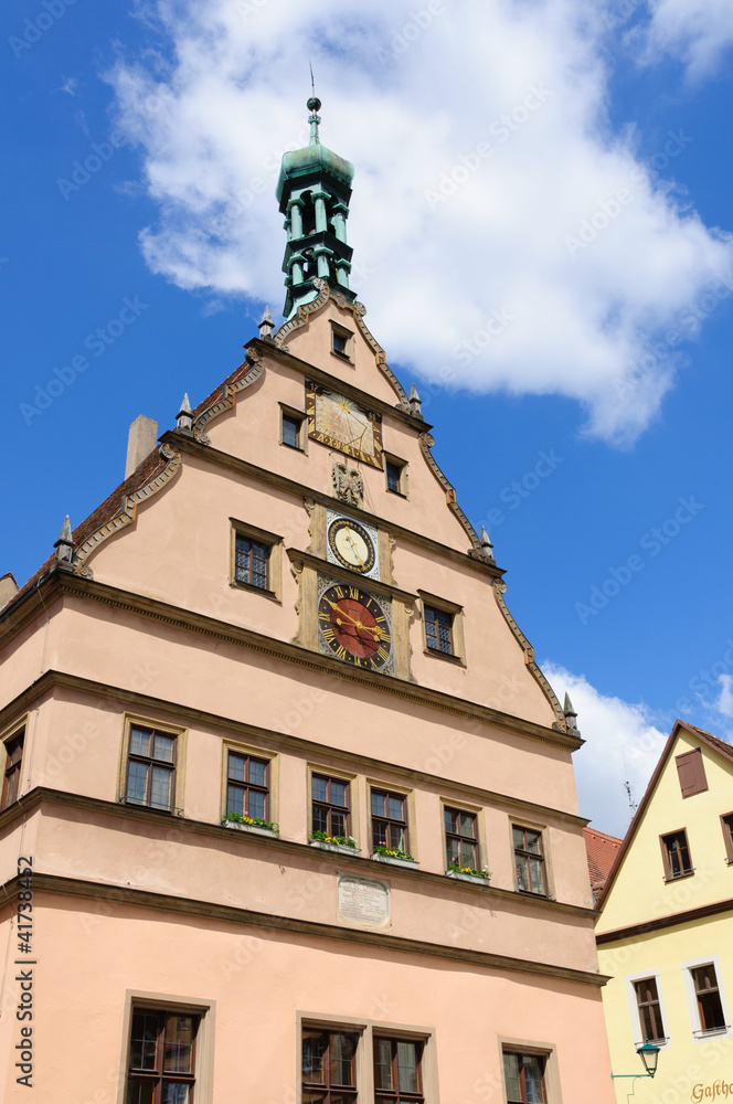 Meistertrunk clock of Rothenburg ob der Tauber, Germany Meistertrunk clock of Rothenburg ob der Tauber, Germany
