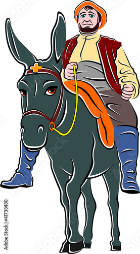Tableau sur toile Sancho Panza