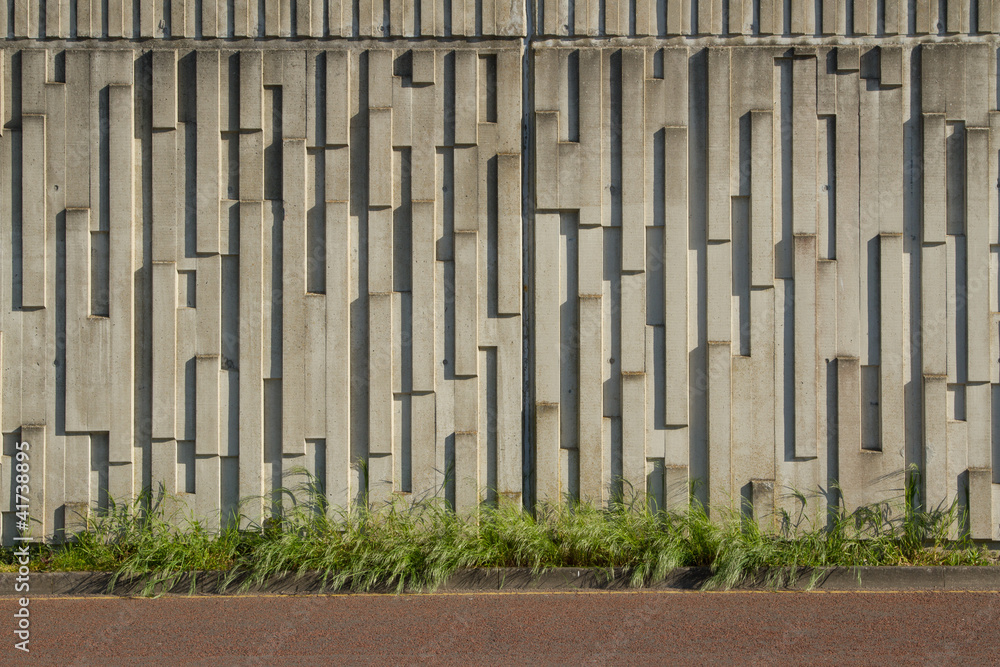 Fototapeta premium Precast wall.