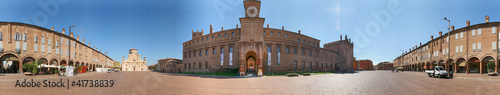 Carpi, piazza Martiri a 360°