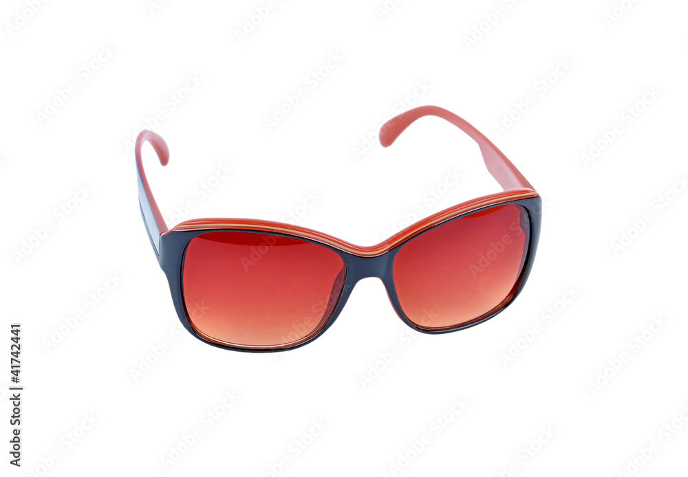 Sun glasses, isolated on the white background