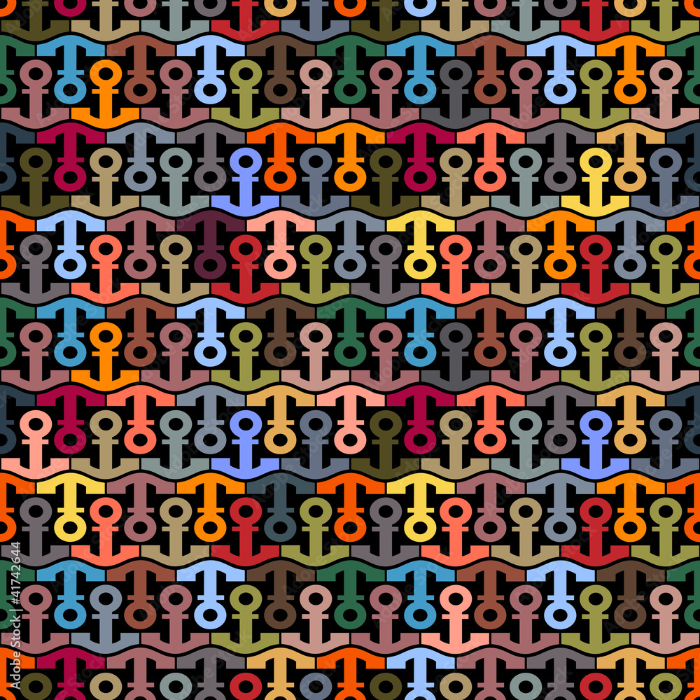 Anchor.Seamless vector Anchor.Seamless vector