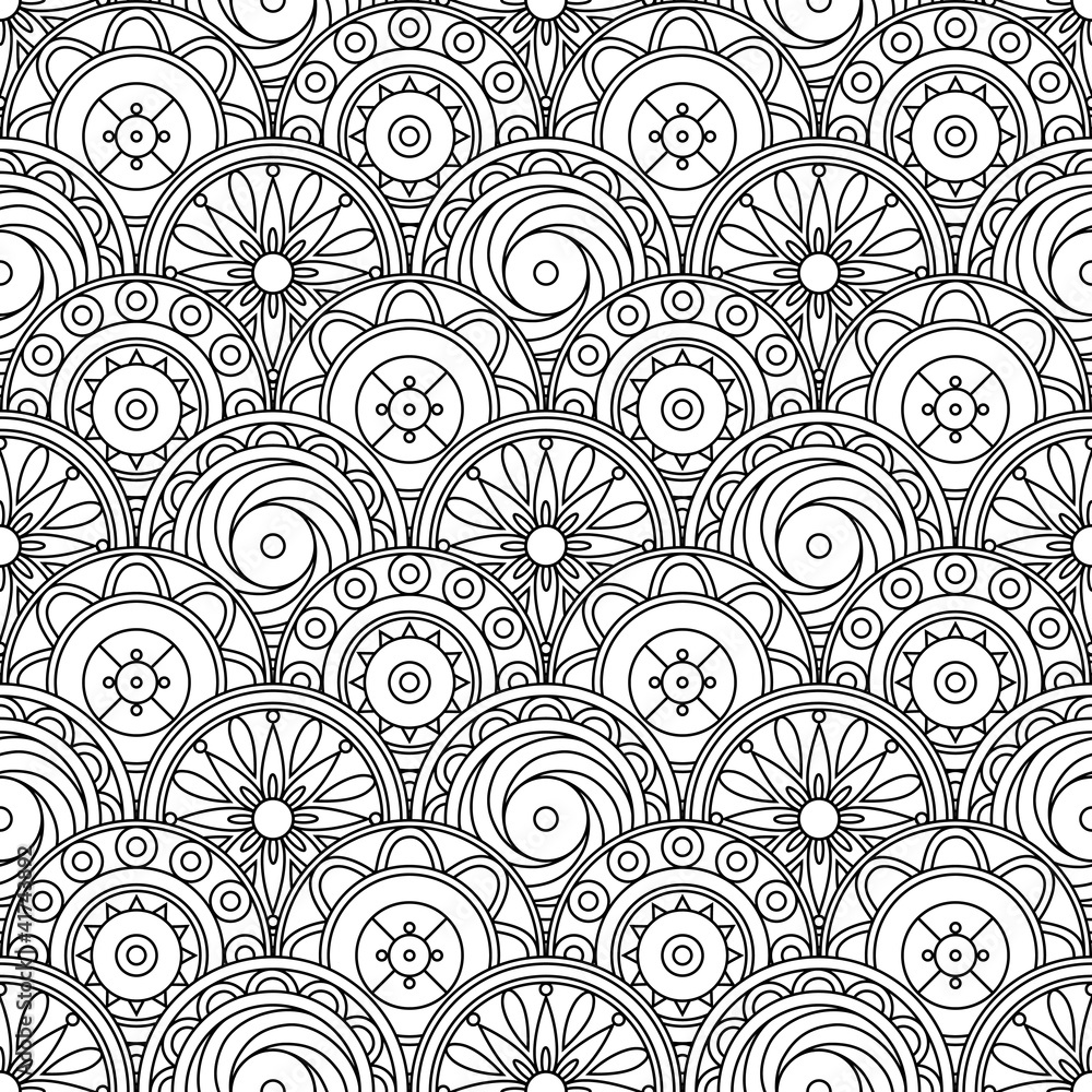 Obraz premium Ornate tile