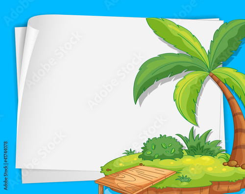 Island on paper