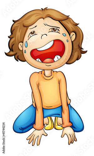Crying girl