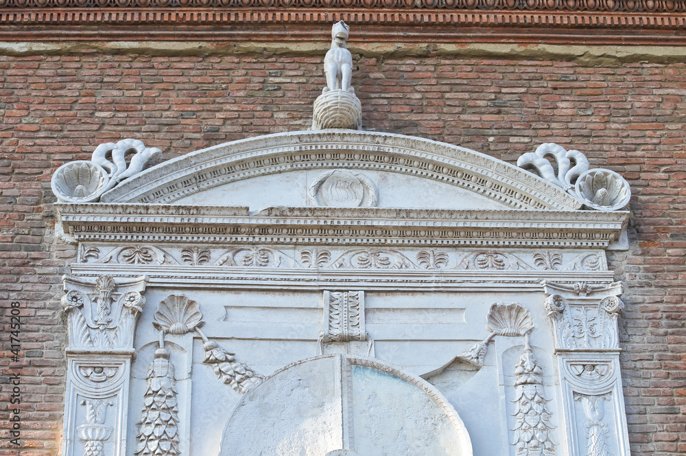 Obraz premium Schifanoia Palace. Ferrara. Emilia-Romagna. Italy.